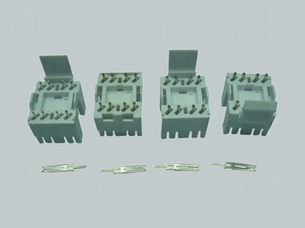 雙排45度插端機樣品