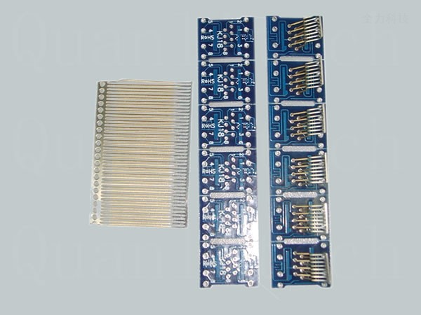 PCB自動(dòng)插針成型機(jī)樣品