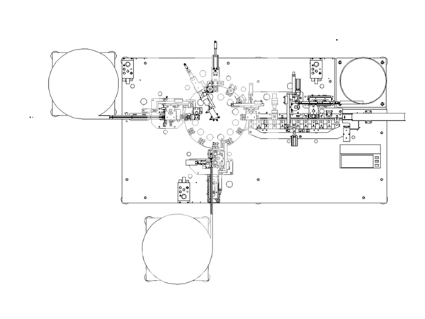 船型開關(guān)內(nèi)托自動裝氖燈機(jī)